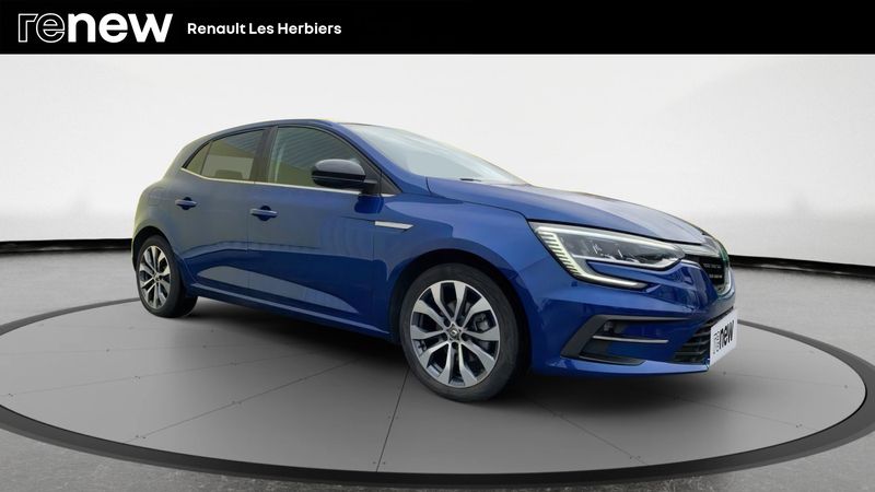 Bleu Utilisé 2024 Renault Mégane IV Techno Berline | 24 980 € (Prix assez cher) - Image 1/4