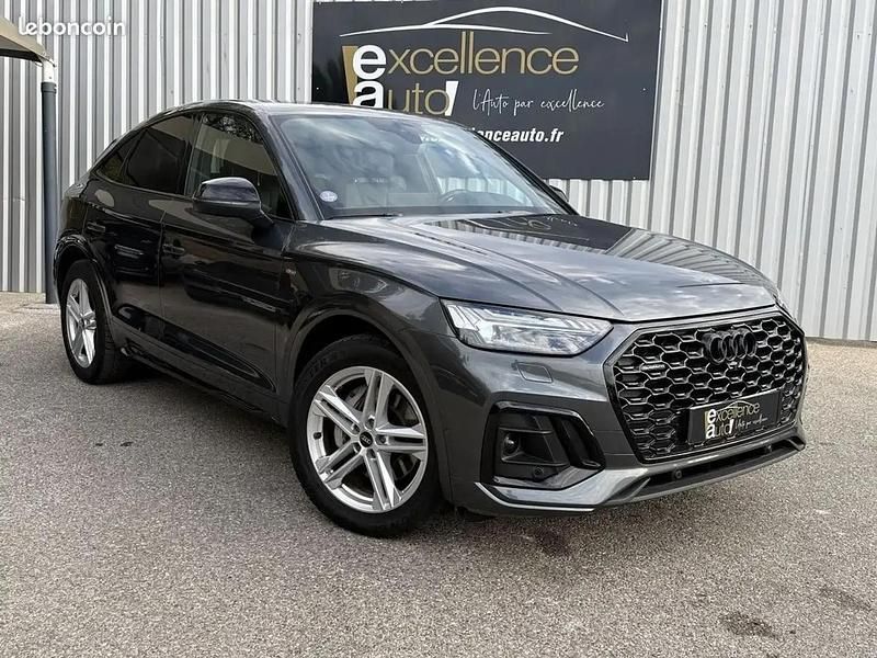 Gris Occasion 2022 Audi Q5 S-Line SUV | 47 990 € (Prix juste) - Image 1/4
