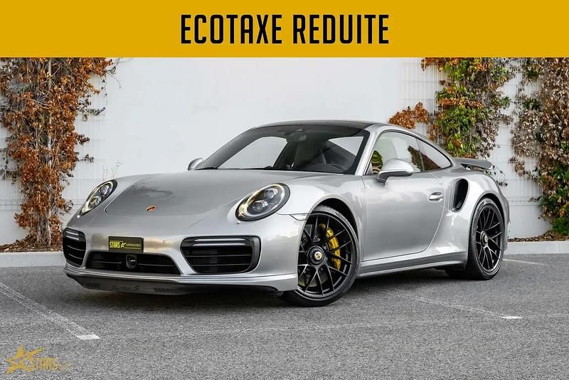 Gris Utilisé 2017 Porsche 911 Turbo Coupé | 152 991 € (Super prix) - Image 1/4