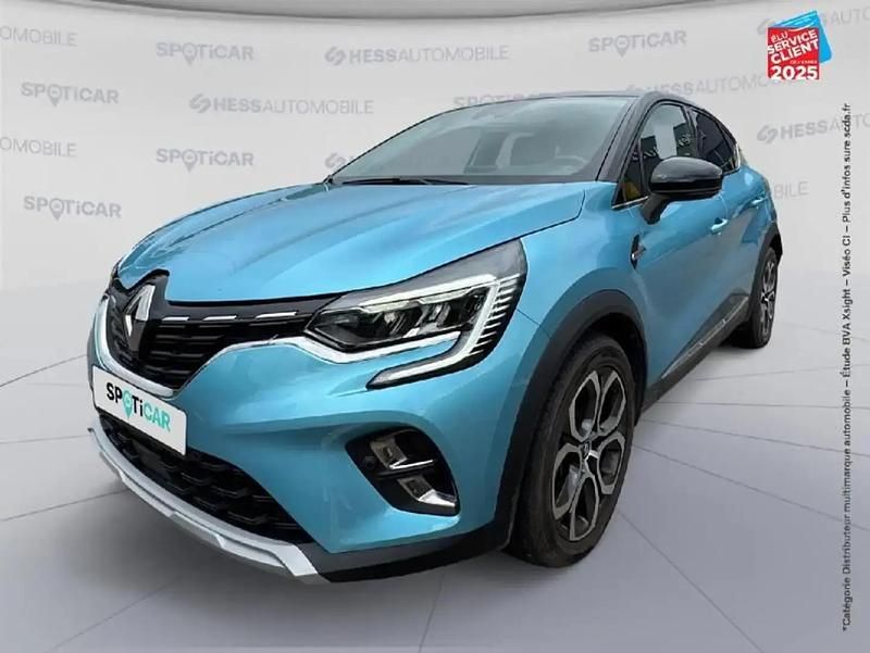 Bleu Utilisé 2020 Renault Captur Intens SUV | 17 499 € (Prix juste) - Image 1/4