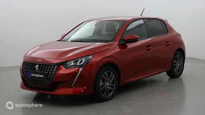 Rouge Utilisé 2021 Peugeot 208 Style Citadine | 11 799 € (Prix juste) - Image 1/4