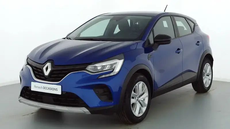 Bleu Utilisé 2022 Renault Captur Business SUV | 18 199 € (Bon prix) - Image 1/4