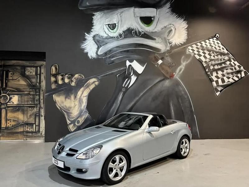 Gris Utilisé 2006 Mercedes SLK350 Cabriolet | 18 490 € - Image 1/4