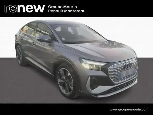 Occasion Audi Q4 e-tron S-Line 150 kW (204 ch) 2023 Argent fleuret métallisé SUV