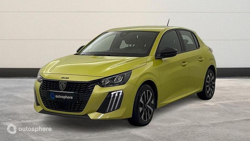 Jaune Nouvelle 2024 Peugeot 208 Active Citadine | 16 499 € (Bon prix) - Image 1/4