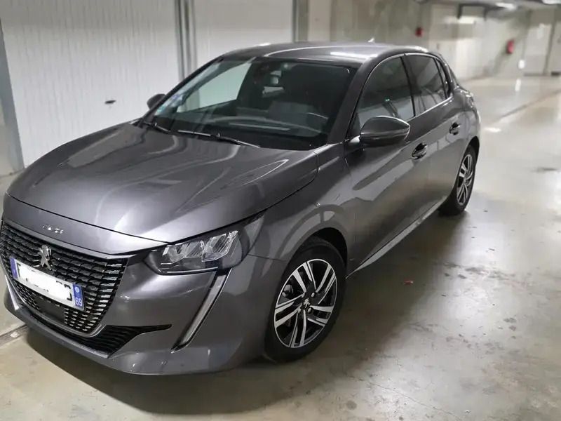 Gris Occasion 2021 Peugeot 208 S Citadine | 12 590 € (Bon prix) - Image 1/4