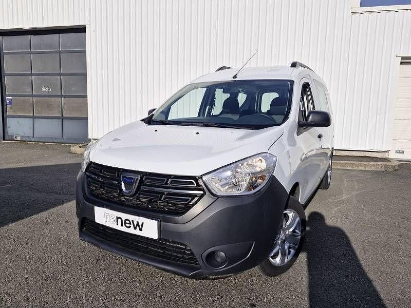 Blanc Utilisé 2019 Dacia Dokker Essentiel Van | 13 700 € - Image 1/4