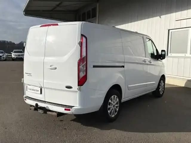Blanc Occasion 2019 Ford Transit Custom Limited Berline | 25 490 € (Prix juste) - Image 1/3