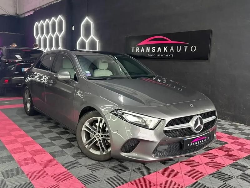 Gris Occasion 2019 Mercedes A200 Progressive Berline | 22 990 € (Super prix) - Image 1/4