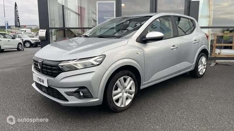 Gris Occasion 2021 Dacia Sandero Comfort Berline | 11 499 € (Bon prix) - Image 1/4
