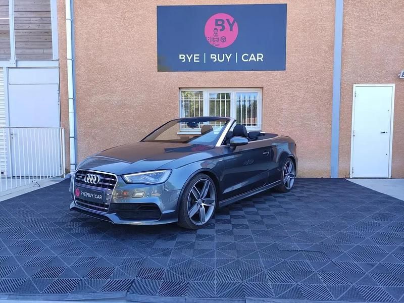 Gris Utilisé 2014 Audi A3 Cabriolet S-Line Cabriolet | 18 490 € - Image 1/2
