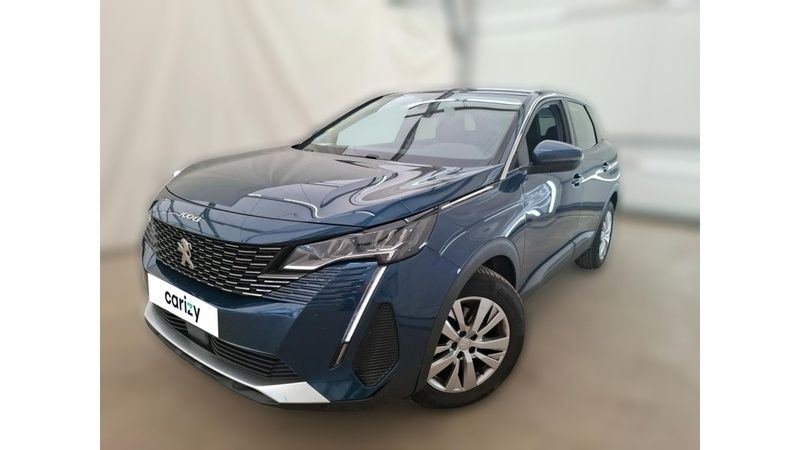 Bleu Utilisé 2021 Peugeot 3008 Business-Line | 16 190 € (Super prix) - Image 1/4