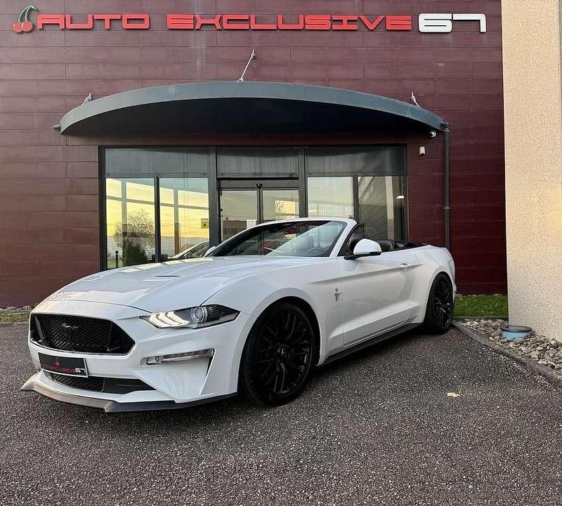 Occasion Ford Mustang GT Convertible 450 ch (330 kW) 2019 Blanc Cabriolet