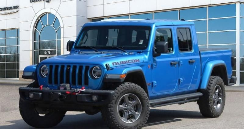 Bleu Utilisé 2020 Jeep Gladiator Rubicon SUV | 45 258 € (Prix juste) - Image 1/4