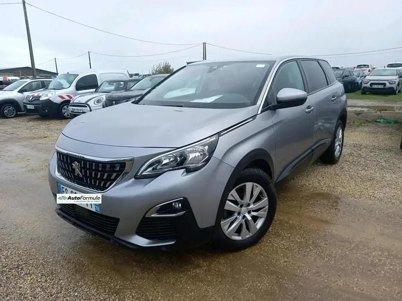 Gris Utilisé 2020 Peugeot 5008 Business-Line SUV | 16 970 € (Super prix) - Image 1/4