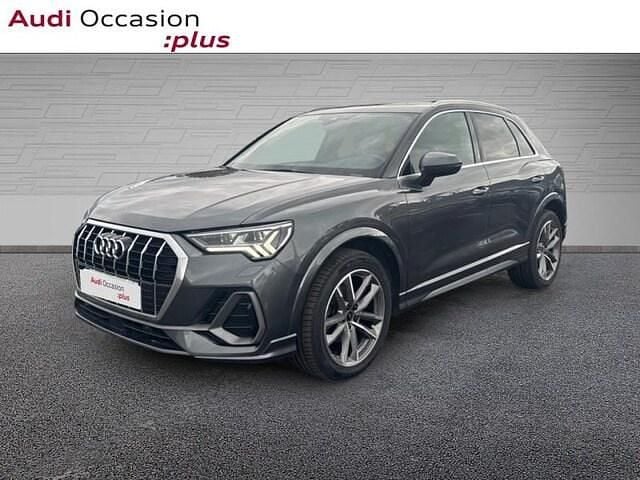 Gris daytona nacré Utilisé 2021 Audi Q3 S-Line SUV | 36 990 € (Prix cher) - Image 1/4
