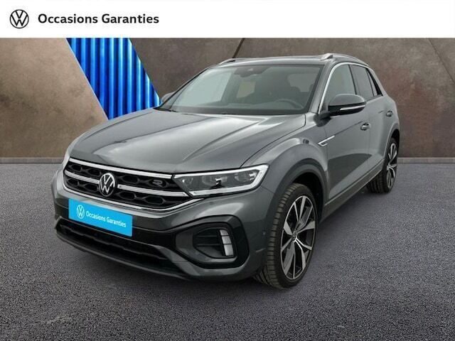 Gris Utilisé 2022 VW T-Roc R-line SUV | 31 990 € (Prix juste) - Image 1/4