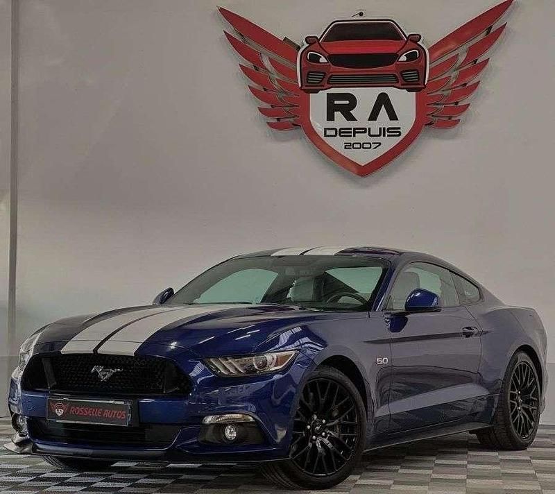 Occasion Ford Mustang GT Fastback 421 ch (309 kW) 2016 Bleu Coupé