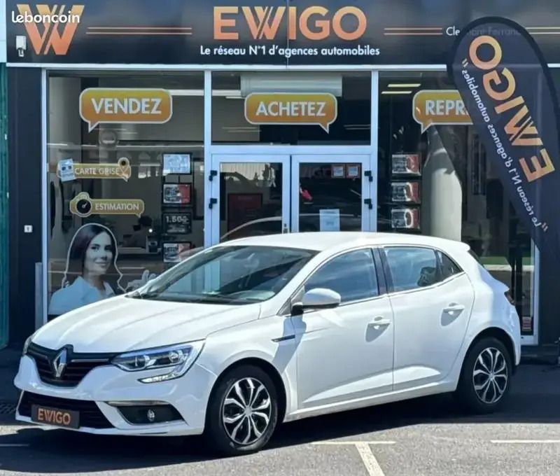 Blanc Utilisé 2019 Renault Mégane IV Business Berline | 9 750 € (Bon prix) - Image 1/4