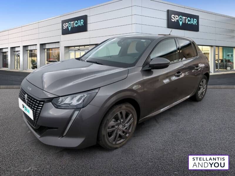 Gris Utilisé 2021 Peugeot 208 Style Citadine | 14 590 € (Prix juste) - Image 1/4