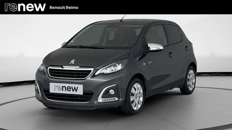 Bleu Utilisé 2018 Peugeot 108 Style Citadine | 9 990 € (Prix juste) - Image 1/4