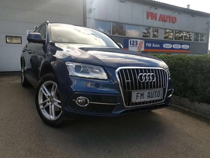 Bleu Utilisé 2016 Audi Q5 S-Line SUV | 19 990 € (Prix juste) - Image 1/4