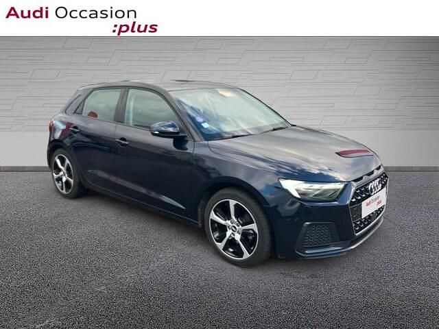 Occasion Audi A1 Sportback Advanced Plus 110 ch (80 kW) 2021 Bleu firmament métallisé Citadine