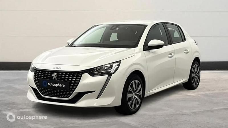Blanc Occasion 2020 Peugeot 208 Business-Line Citadine | 14 299 € (Prix juste) - Image 1/4