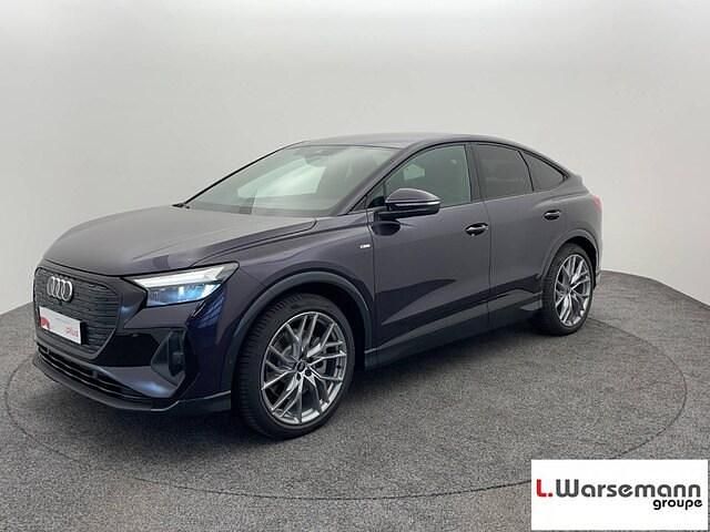 Violet Utilisé 2022 Audi Q4 Sportback e-tron S-Line SUV | 49 900 € (Prix cher) - Image 1/4