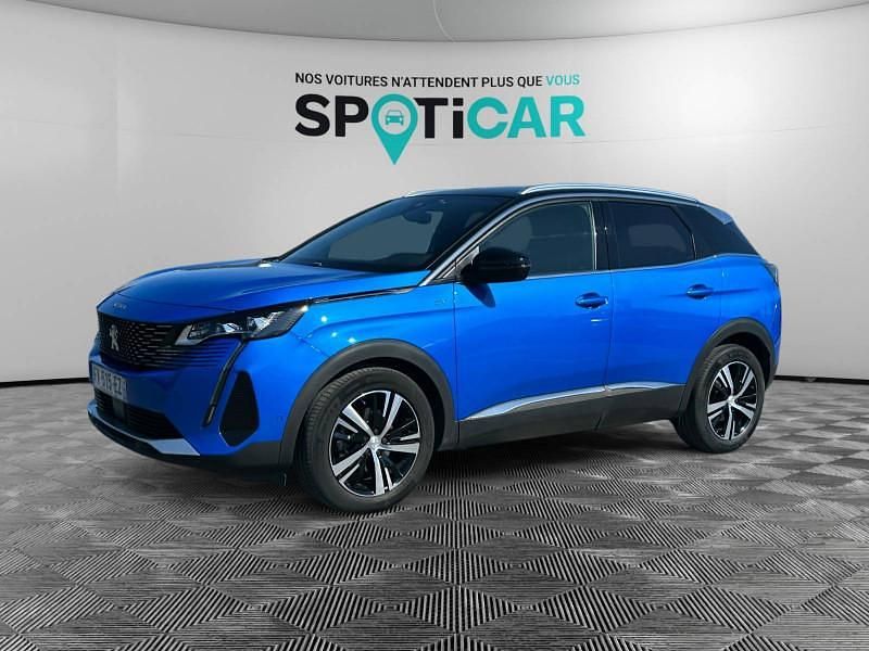 Bleu Utilisé 2020 Peugeot 3008 S SUV | 20 990 € (Prix assez cher) - Image 1/4