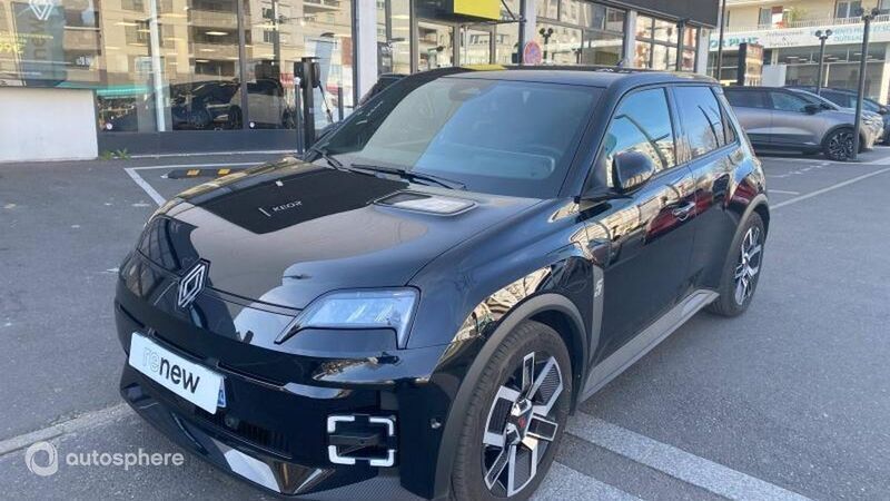 Noir Utilisé 2025 Renault R5 Techno Citadine | 31 190 € (Prix juste) - Image 1/4