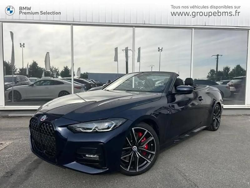 Bleu Occasion 2022 BMW 430 Cabriolet M Sport Cabriolet | 61 900 € - Image 1/4