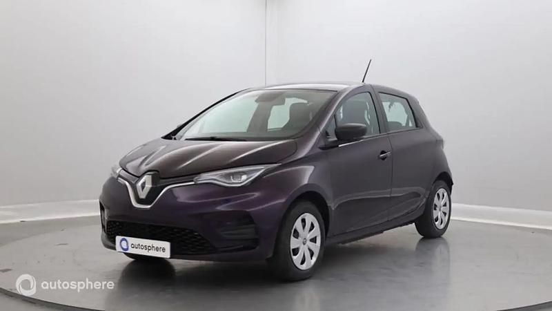 Violet Utilisé 2021 Renault Zoe Life Citadine | 12 799 € (Prix juste) - Image 1/4