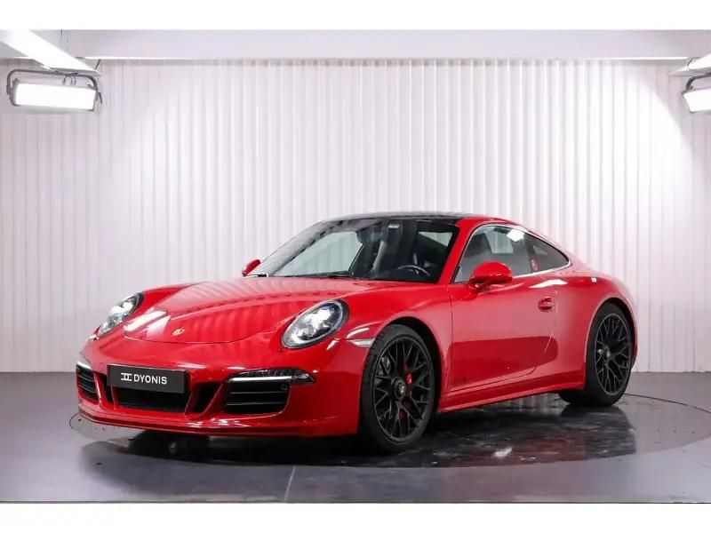 Rouge Utilisé 2015 Porsche 911 Carrera 4 GTS Coupé | 114 990 € (Prix assez cher) - Image 1/4