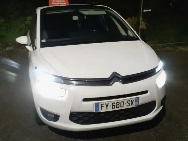 Blanc Utilisé 2015 Citroën C4 Picasso Monospace | 9 800 € (Prix assez cher) - Image 1/4