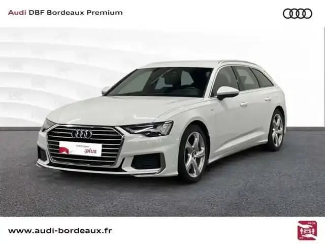 Blanc Occasion 2022 Audi A6 Break | 49 990 € (Prix juste) - Image 1/4
