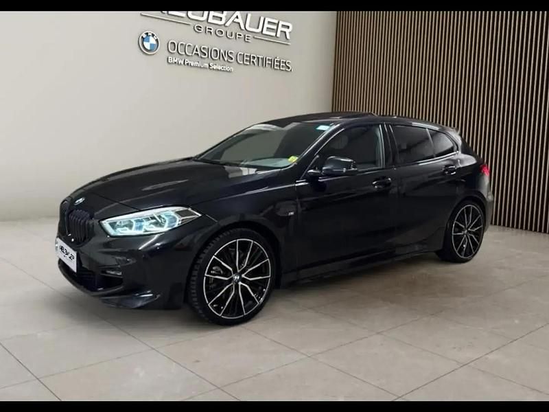 Noir Occasion 2022 BMW 120 M Sport Citadine | 36 990 € (Prix assez cher) - Image 1/4