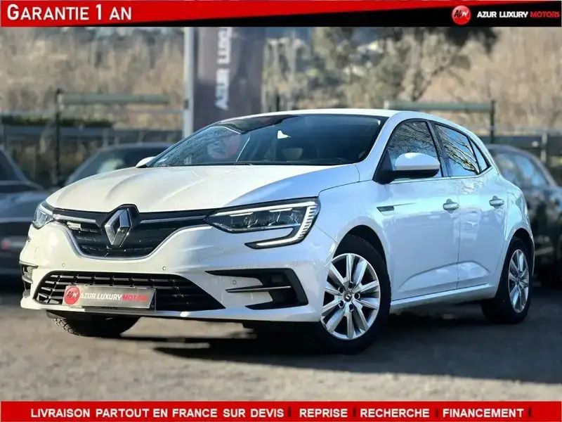 Blanc Utilisé 2021 Renault Mégane IV Business Berline | 13 490 € (Prix juste) - Image 1/4