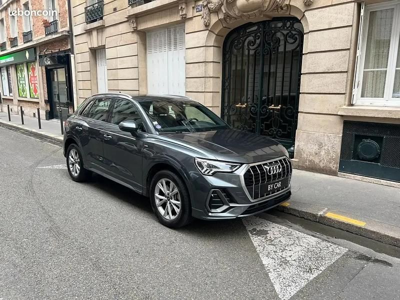 Gris Utilisé 2022 Audi Q3 S-Line SUV | 34 490 € (Bon prix) - Image 1/4