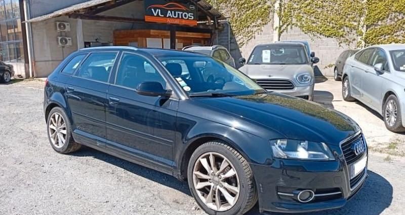 Noir Utilisé 2012 Audi A3 Sportback Berline | 8 200 € (Prix juste) - Image 1/4