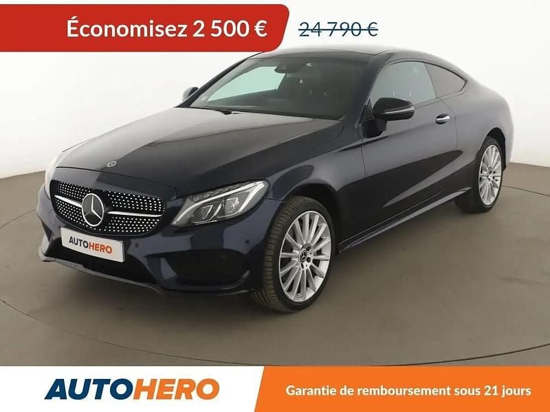 Bleu Occasion 2017 Mercedes C220 Coupé | 22 290 € (Prix juste) - Image 1/2