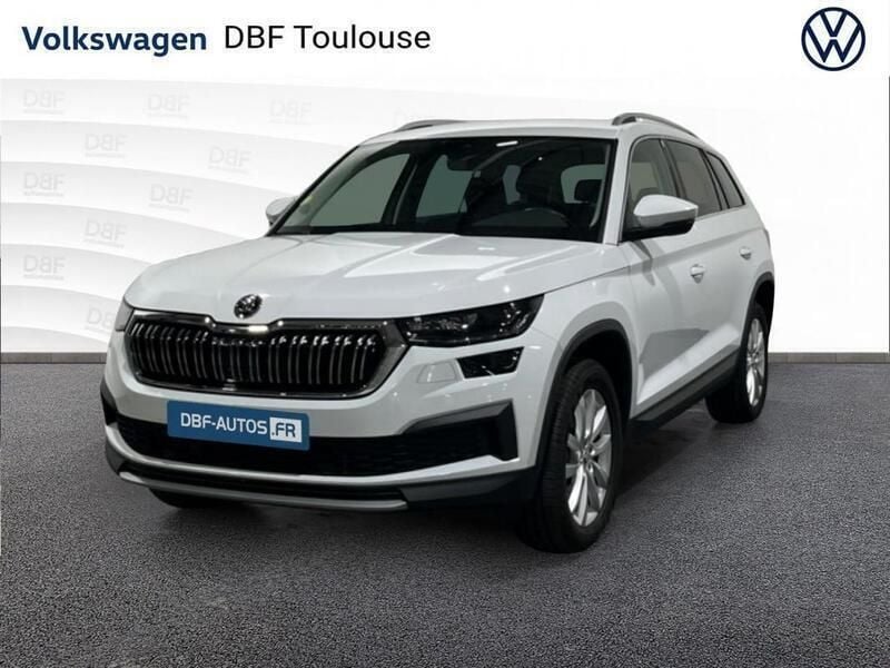 Blanc Utilisé 2022 Skoda Kodiaq Style SUV | 33 489 € (Bon prix) - Image 1/3
