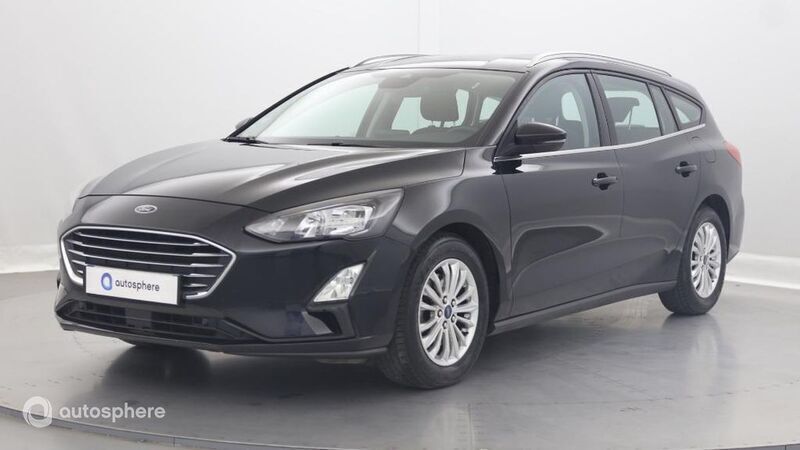 Noir Utilisé 2020 Ford Focus Titanium Break | 15 699 € (Prix juste) - Image 1/4