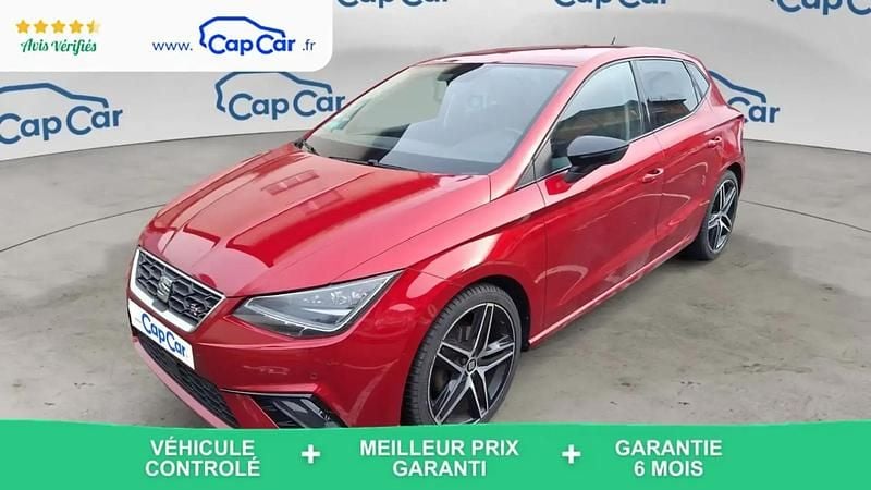 Rouge Occasion 2017 Seat Ibiza FR Citadine | 13 790 € (Bon prix) - Image 1/4