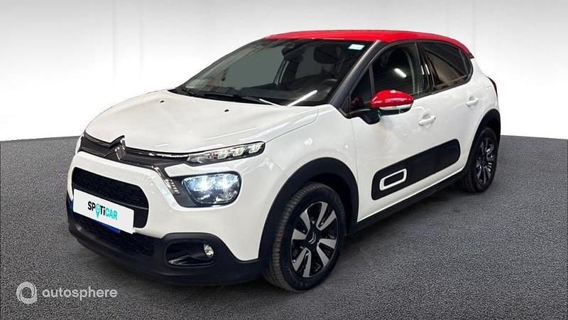 Blanc Utilisé 2023 Citroën C3 Shine Citadine | 14 989 € (Prix juste) - Image 1/4