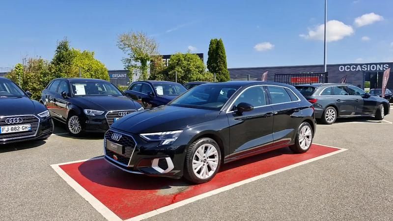 Noir Occasion 2022 Audi A3 Design Berline | 23 990 € (Prix juste) - Image 1/4