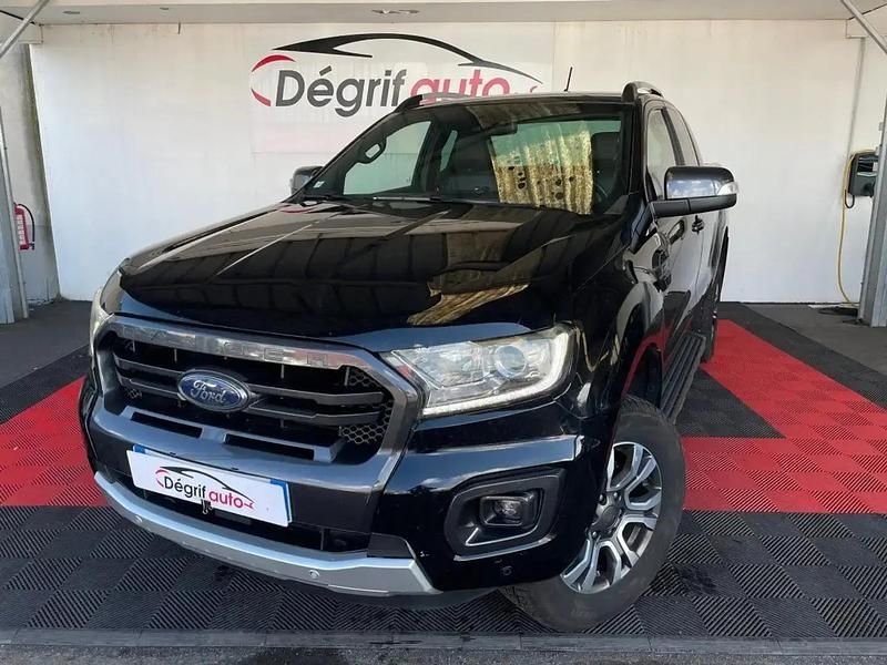 Noir Utilisé 2020 Ford Ranger Wildtrack Pick-up | 22 990 € (Prix juste) - Image 1/4