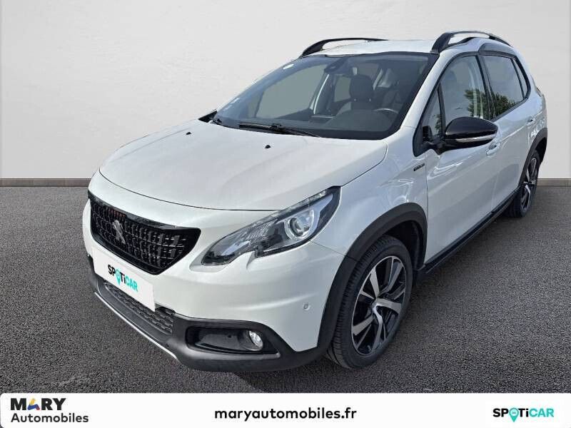 Blanc Utilisé 2019 Peugeot 2008 GT-line SUV | 12 490 € (Prix juste) - Image 1/4