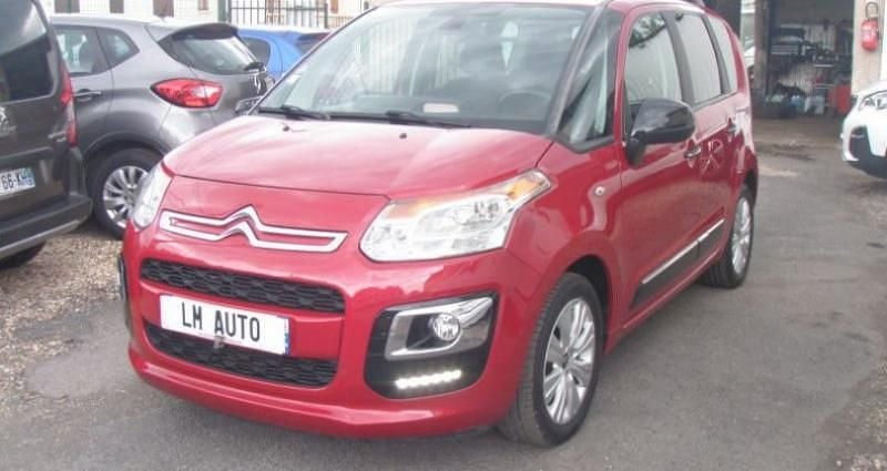Rouge Utilisé 2017 Citroën C3 Picasso Exclusive Monospace | 6 990 € (Prix juste) - Image 1/4