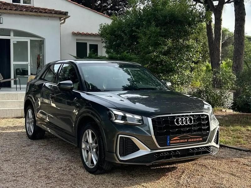 Gris Utilisé 2021 Audi Q2 S-Line SUV | 24 890 € - Image 1/4